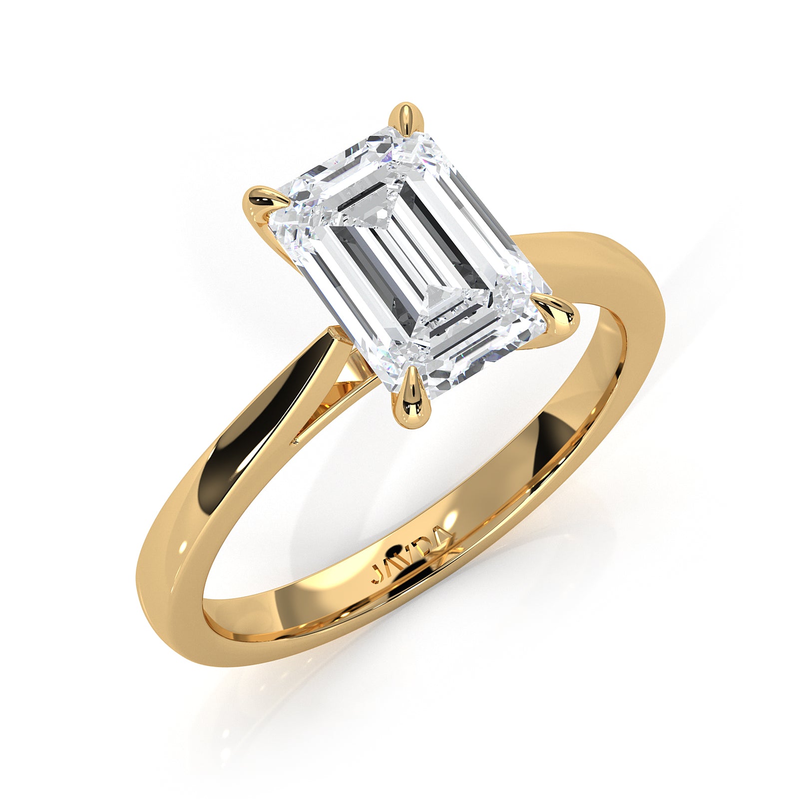 4.5g Princess Prong Setting Lab Grown Diamond Engagement Solitaire Ring IGI Certified 1.00 Ctw.